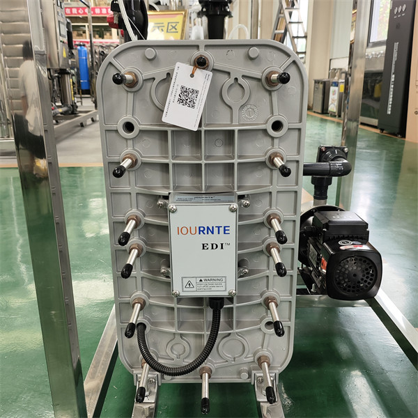 Оборудование для очистки воды с двойным этапом EDI для медицинских целей весом 1 тонну