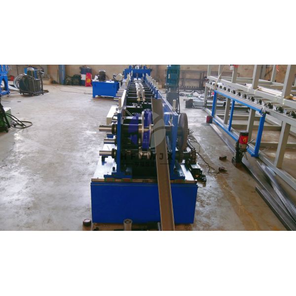 High Speed Automatic Cable Tray Roll Former Precision Forming PLC Control