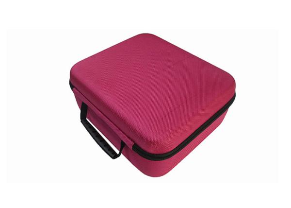 Custom EVA Case / Rose Red Cosmetic EVA Carrying Case LT-CC0822 for Nail Polish Suit