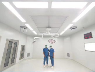 Система ламинарных воздушных потоков больницы, потолок ламинарной подачи поставки OT ламинарный