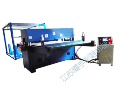 PLC Control Automatic Hydraulic Die Cutting Machine Inputting By Conveyor Belt