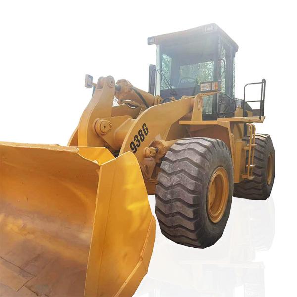 938G Used CAT Loader 134kw Rated Power 13.5 Tonnage 3m³ Bucket Capacity