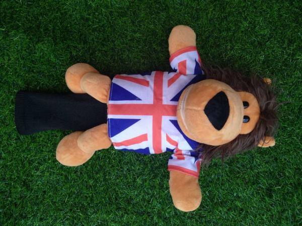 golf head cover , dog head cover , animal head cover , plush head cover , driver head cover