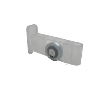 Aluminum Plastic Sliding Window Rollers Wheels 50kg Ball Bearing Mechanism