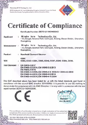 Ningbo Invo Import And Export Co., Ltd. Сертификации