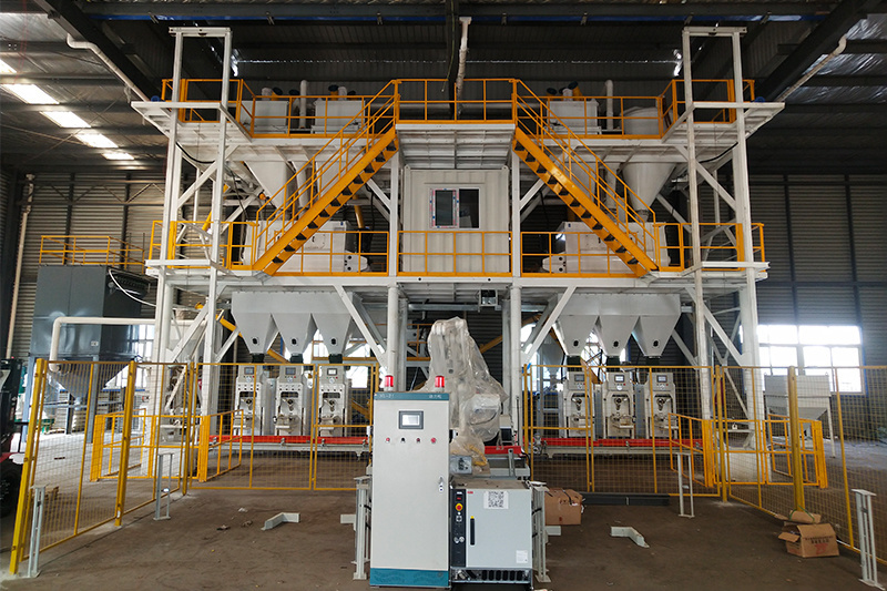 High Efficiency Modular Ready Mix Mortar Plant Wear Resistant Intelligent Control