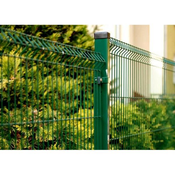 PVC Coated Steel Wire Fencing 55mmX200mm Wire Mesh Garden Fence