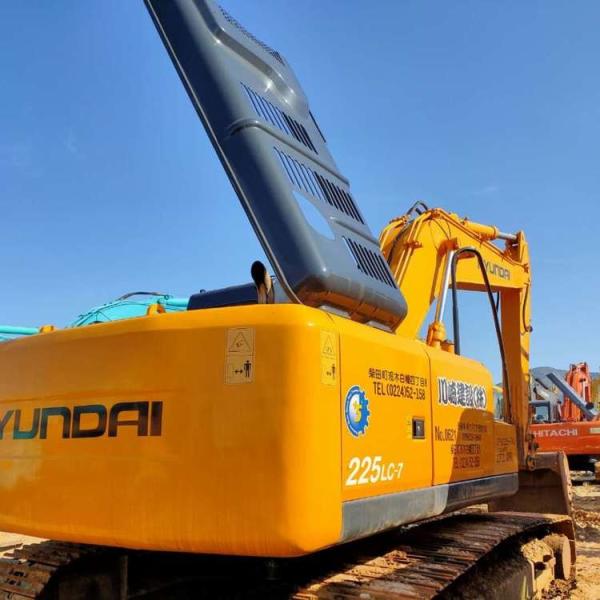 Used Excavators Hyundai 225 Excavator Second Hand Hyundai Cheap Price Excavator