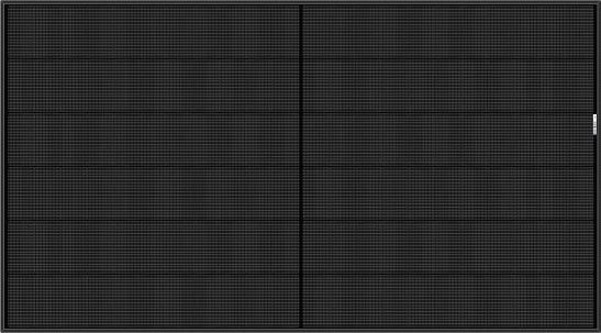 300w 36,2V Черные солнечные фотоэлектрические панели Поликристаллическая солнечная панель