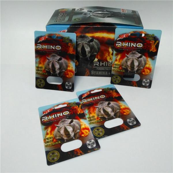 Пакет волдыря ДЗЭНА премьер-министра упаковывая металлическую серебряную бумажную карту для мужской капсулы усиливающего агента