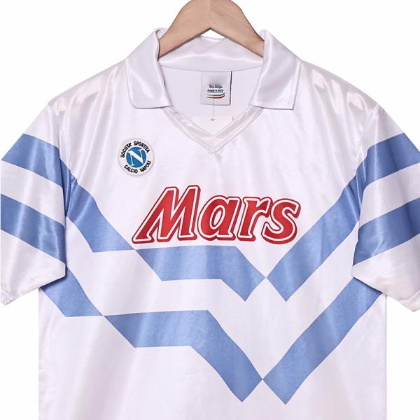 Napoli 1988-1990 Retro Away Football Shirts Replica Moisture Wicking
