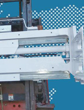 Paper Forklift Bale Clamp 520MM Opening Lift Truck Attachments