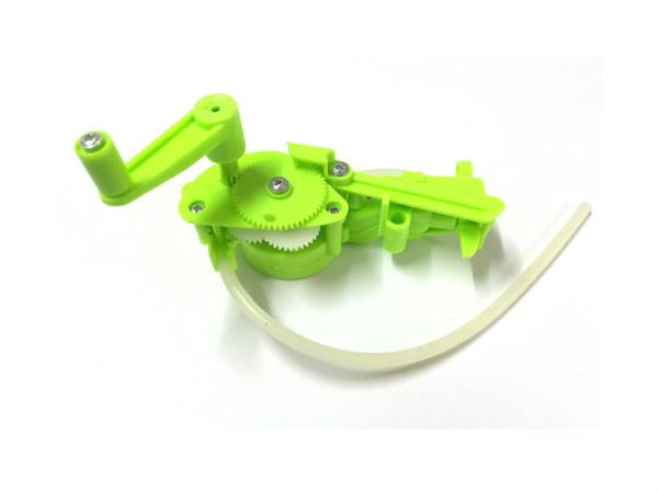 Gear box for hand bubble toys