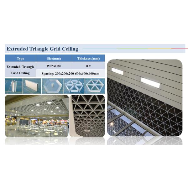 Белый алюминий падает вниз потолок кроет декоративный звукопоглотительный алюминиевый потолок черепицей металла