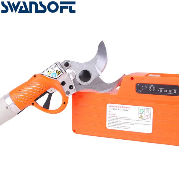 SWANSOFT 45mm Tree Pruner Shear Plants Cutter Electric Secateurs Scissors
