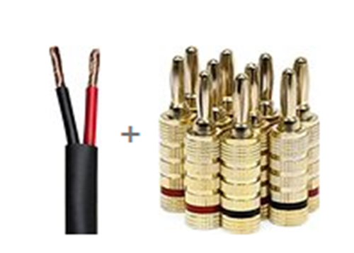 12AWG 2 Conductor CMP Rated Speaker Wire 50ft PVC Monoprice Nimbus Series