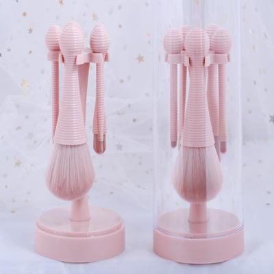 Beautiful Printed Professional Makeup Brush Set 17*7*7cm Size Space Saving