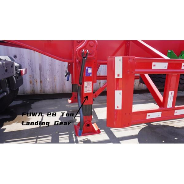 37 to 40 tone 40foot Side Lifter Truck Trailer Near Me 20Ft Container Side Loader Truck Trailer for Sale