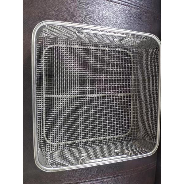 Корзина 300x197x70mm хранения ячеистой сети нержавеющей стали кухни 304