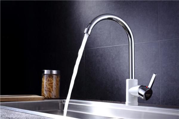 80CM Hose Lead Free Water Filter Faucet 304 Stainless Steel POM Plastic Splash - Proof