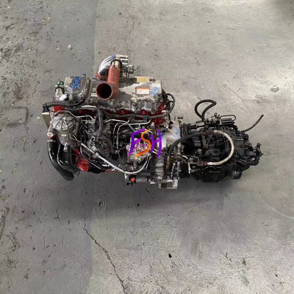 Used Hino J05E 6 Cylinder Water-cooled Diesel Engine for Construction Machinery Replacement