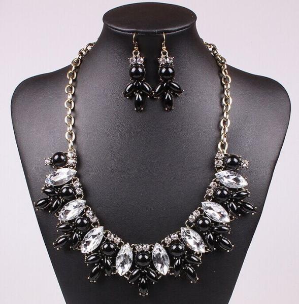 Ruili fashion vintage exaggerated personality JC necklace / Necklaces Wholesale