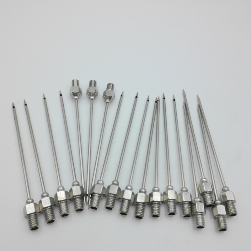 Stainless Steel Capillary Tube Side Hole Puncture Needle Tapered