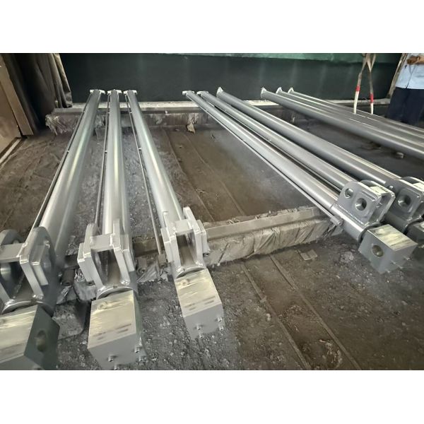 Hard Chrome Plated Double Acting Telescopic Long Stroke Hydraulic Cylinder