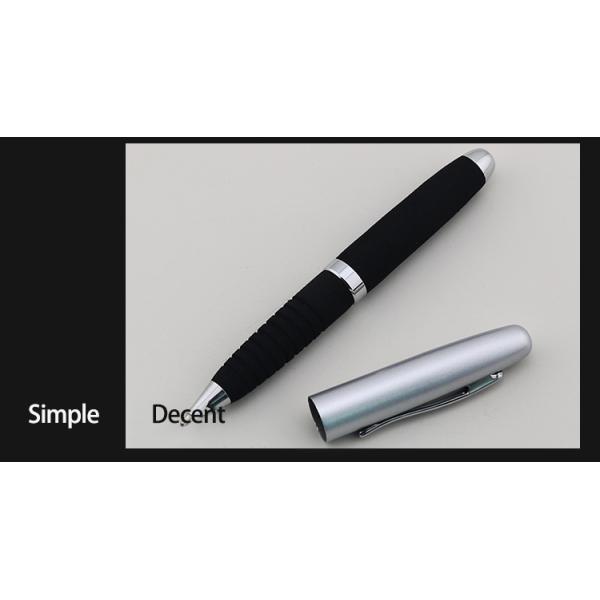 Luxury 1.0mm Metal Ballpoint Pen Thick Barrel Ball Pen Comfortable EVA Grip