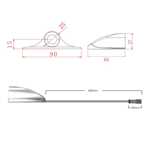 Свет ландшафта Анти--слепимости СИД алюминия 5В