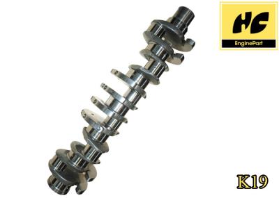 Standard Size Cummins Engine Spare Parts Forged Steel Crankshaft K19 3418898 OEM