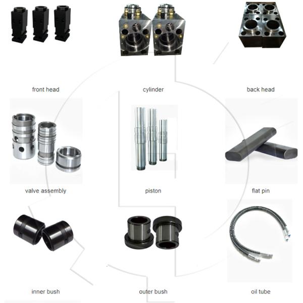 V32 V501 Hammer Piston Hydraulic Breaker Spare Parts Cylinder Piston For Montabert