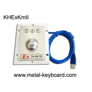 нержавеющей стали мыши СУС304 трекбола держателя панели вандала 45мм предохранение от ИбИИБ Т6 анти- бывшее