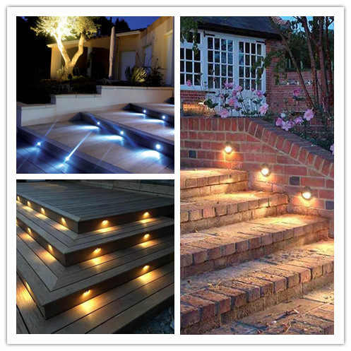 IP67 LED Step Light Recessed Outdoor 1W Stainless Steel LED Deck lights