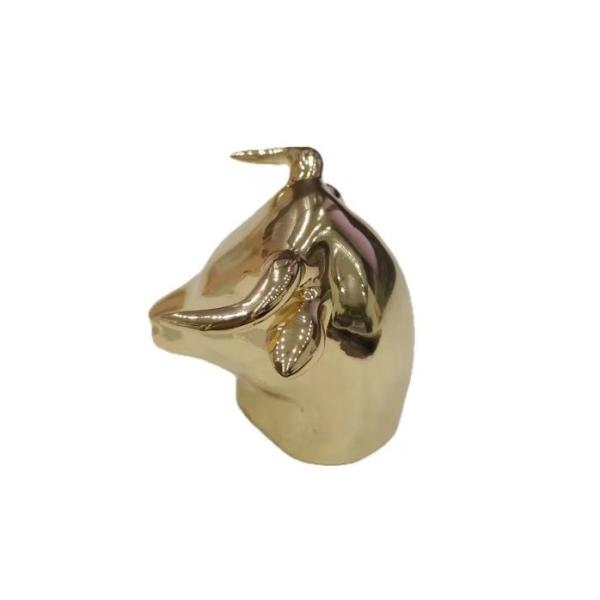 High Quality Goat Shaped Zamak Perfume Caps Customized Perfume Bottle Lids