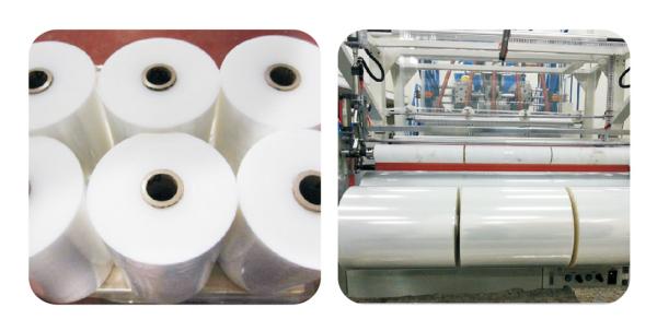 Automatic Stretch Film Extruder  3 5 Layer For PE Stretch Film / Cling Film