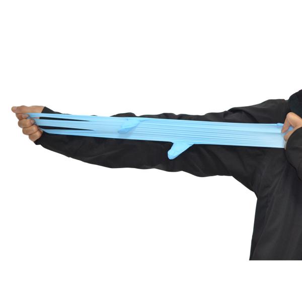 Western Style CE Elbow Length Nitrile Gloves Disposable Sanitary For Food Grade Exam