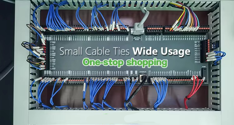 4.8*200MM Self-locking ETFE Cable Zip Ties Wraps Electrical Application Blue Wrap Tie Belt
