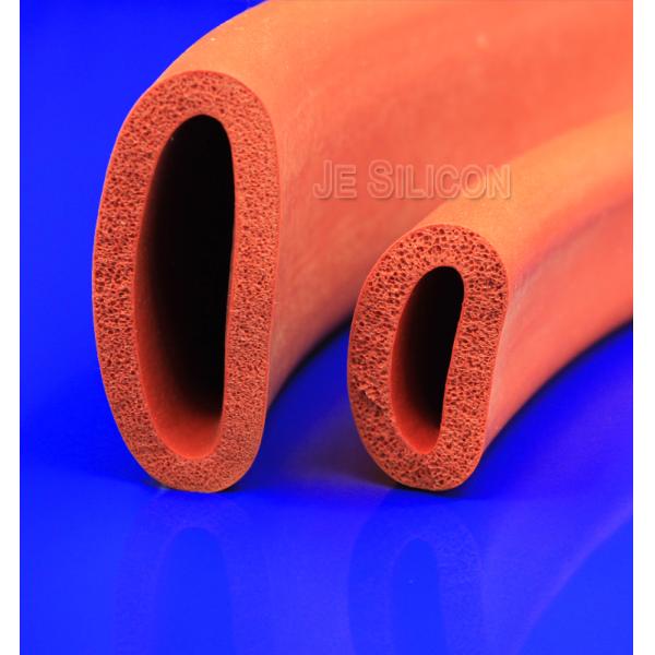 FDA 0.8mm-60mm Silicone Extruded Sponge Foam Tube