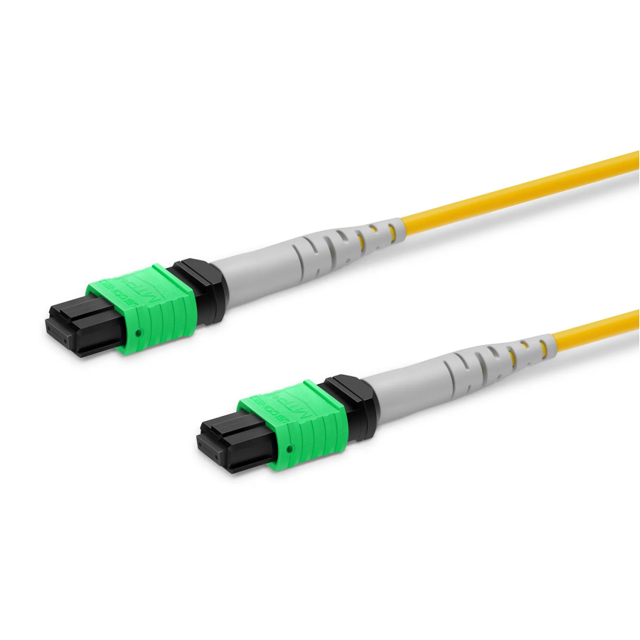 MTP Breakout Cable with 8° APC Endface and G.657.A1 Bend Insensitive Fiber for OFNP Fire Safety-Rated Data Center Links