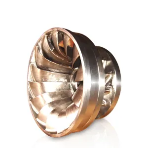 High Rotation Speed Hydro Turbine Runner With Stainless Steel Material