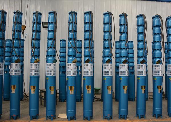 Bomba de água submersível de poços profundos de 45kw 60hp para irrigação / sistema de abastecimento de água