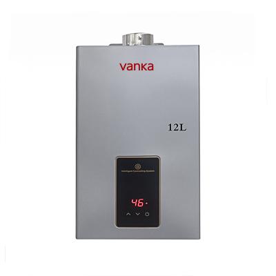 Caldeira de água a gás automática interior de 24 kW 10L - 16L Sistemas de água quente a gás montados na parede