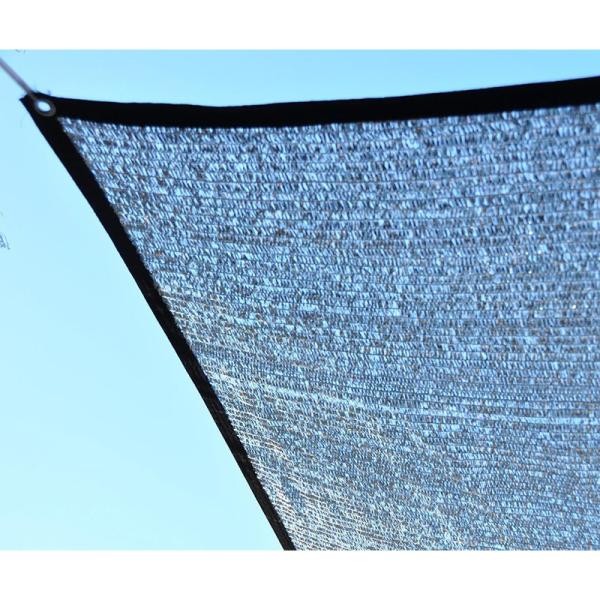 Outdoor Shading Net Agriculture Metal Aluminum Foil Shade Sails & Enclosure Nets for Parking Garden with Silver Eyelet
