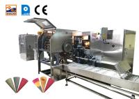 5200pcs/cône de sucre d'heures faisant à machine la chaîne de production industrielle de cornet de crème glacée