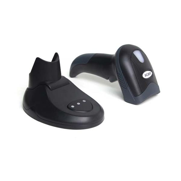 2.4G Wireless Pos Scanner 600x480 Resolution White Led Read 1/5 Million Error Rate