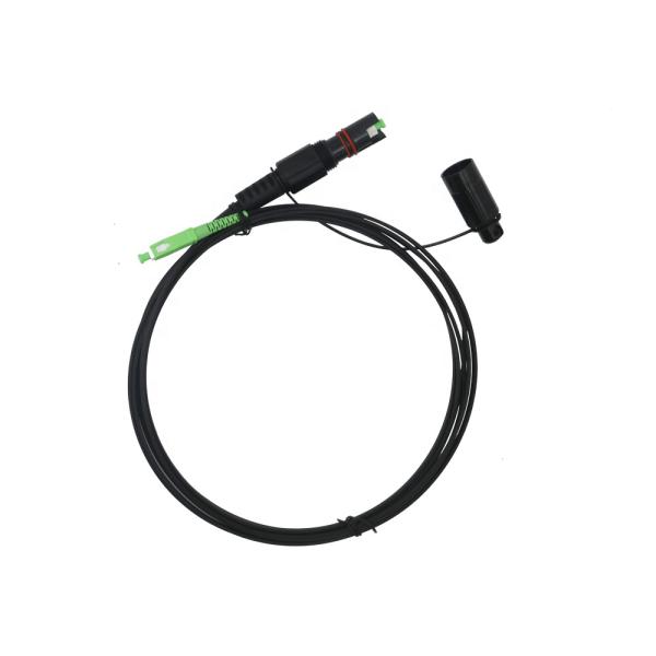 FTTH Outdoor 5G LSZH FTTA SC APC 1 ядро 5,0 мм оптические волокна патч кабелей
