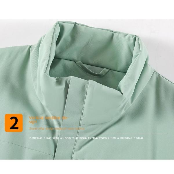 Custom Logo Printed Thickened Down Cotton Vest Work Clothes for Casual and Active Wear