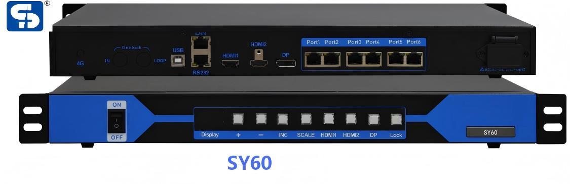 Sysolution Single Window Processor 2 In 1 Video Processor SY60 6 Ethernet ports