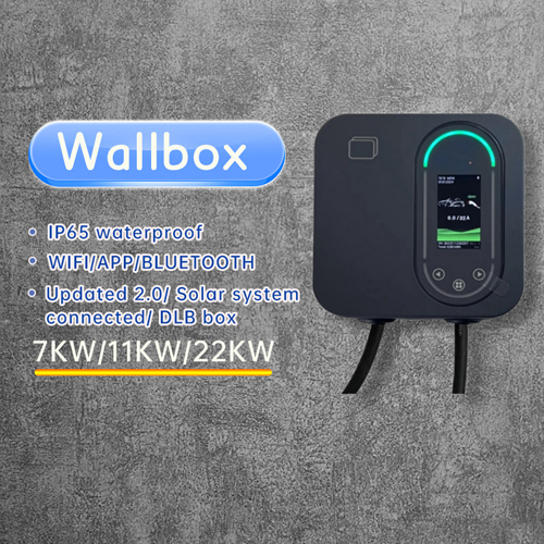EV Charger Factory EV Charging Station Wifi App Car Charging Pile Electric Vehicle Charger Manufacturer 7kw Wallbox